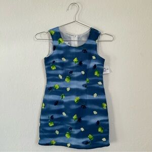 My Michelle Blue Floral Dress